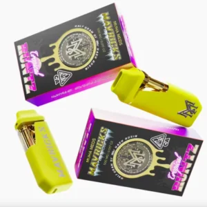 Tropical Runtz (Hybrid): Muha Meds Mavricks Disposable Vape – 500 mg (0.017 Oz)