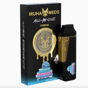 Blue Slushie (Hybrid): Muha Meds Disposable Vape – 1 Gram Distillate