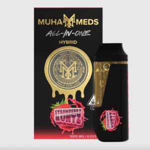 Strawberry Runtz (Hybrid): Muha Meds Disposable Vape – 1 Gram Distillate