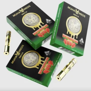 Watermelon OG (Indica): Muha Meds Cartridge – 1 Gram Distillate