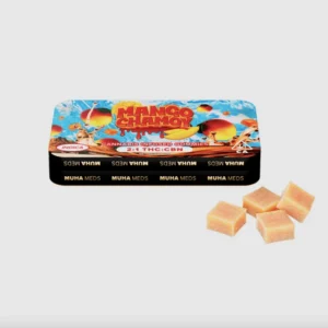 Mango Chamoy (Indica): Muha Meds CBN Gummies – 100 Milligrams Edible Pack