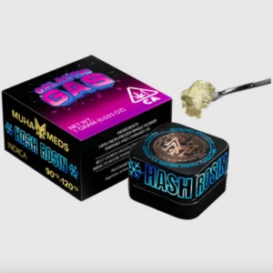 Galactic Gas Hash Rosin (Indica): Muha Meds Concentrates – 1 Gram