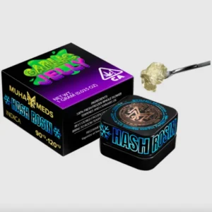 Garlic Jelly Hash Rosin (Indica): Muha Meds Concentrates – 1 Gram